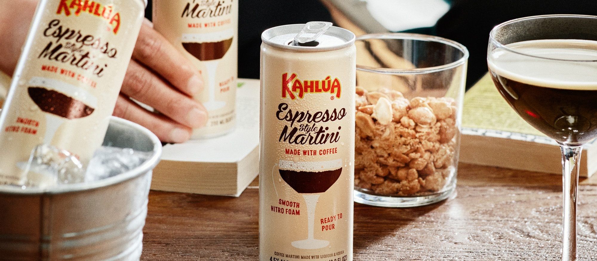 Kahlua Espresso Martini ready to go can cocktail
