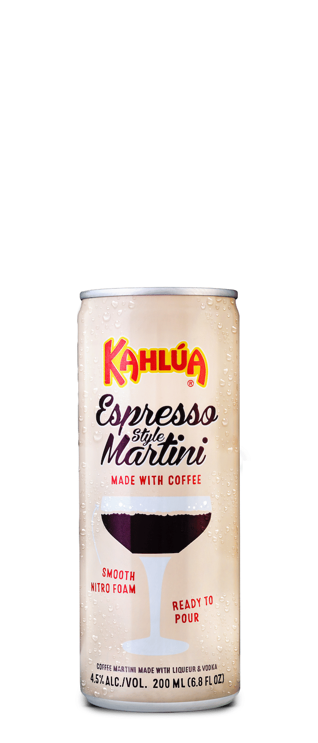 Kahlua Espresso Martini ready to drink can