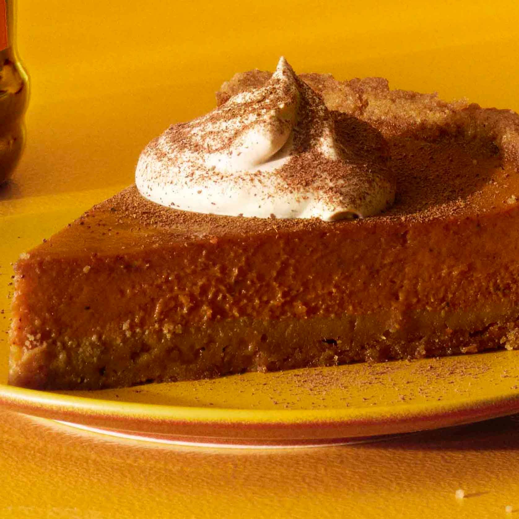 Kahlua pumpkin pie dessert