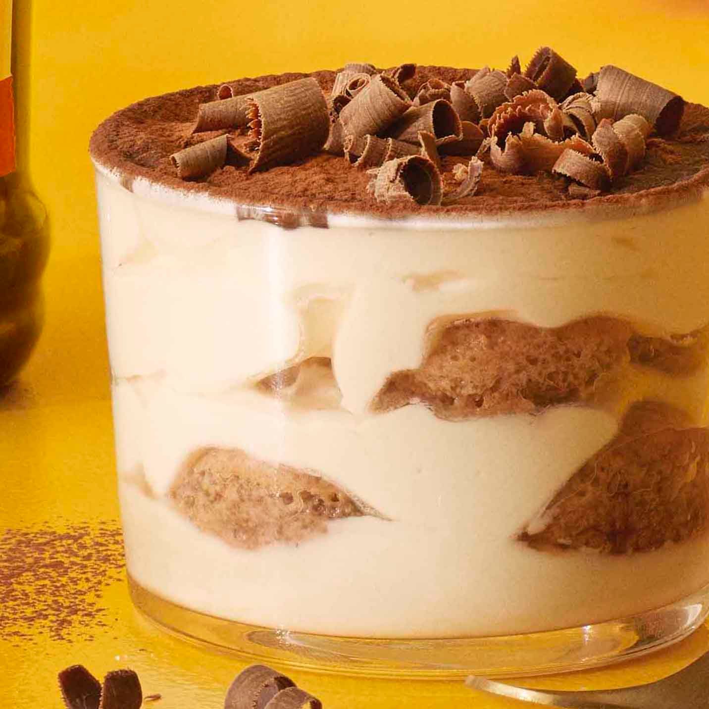 Kahlua tiramisu dessert