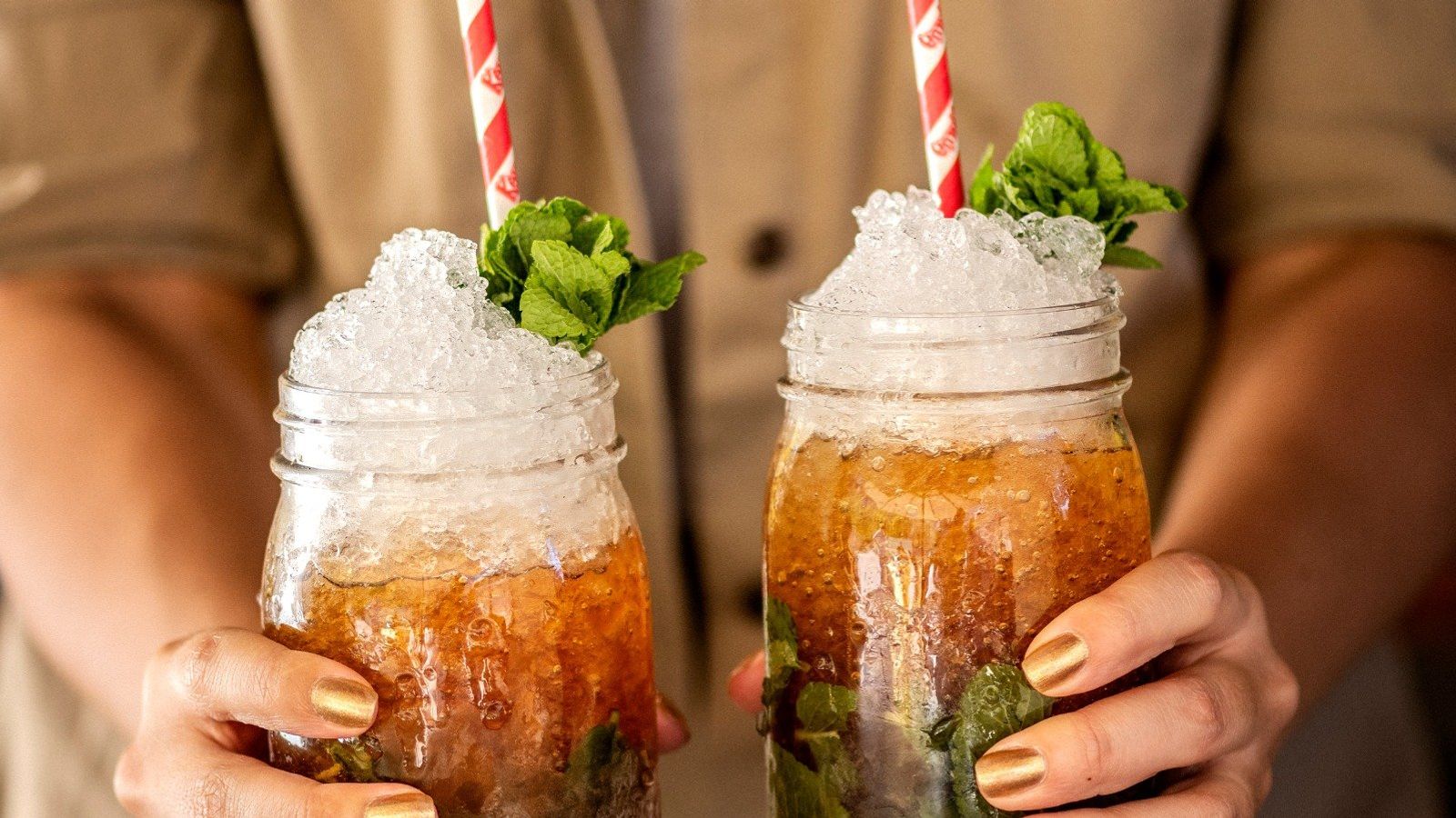 Kahlua mojito cocktail