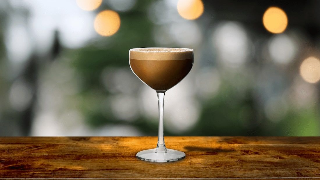 Kahlua Brandy Alejandro cocktail