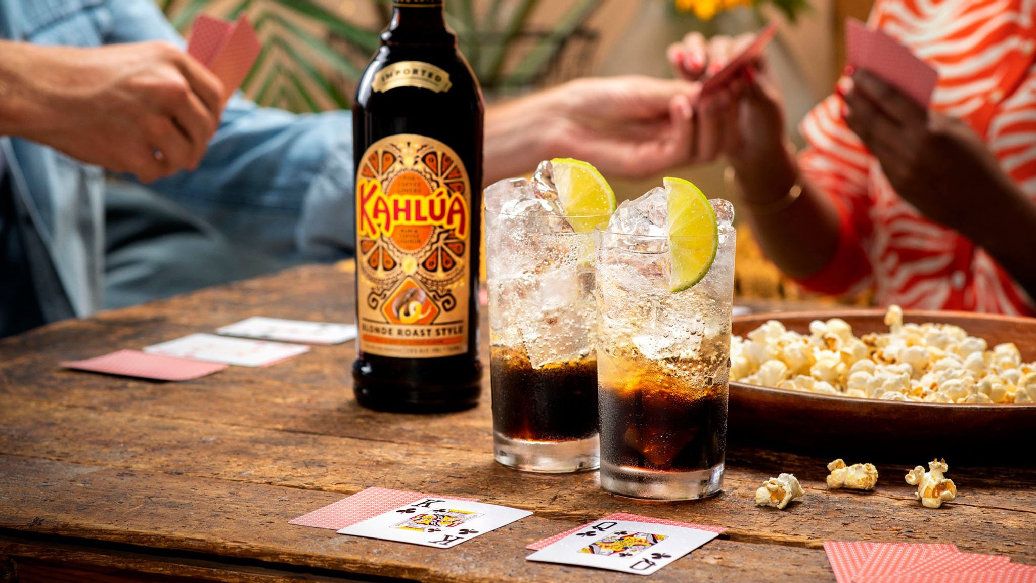 Kahlua Blond tonic cocktail