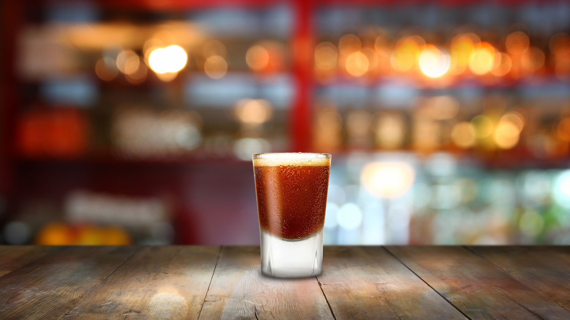 Kahlua Cafe Volcano shot