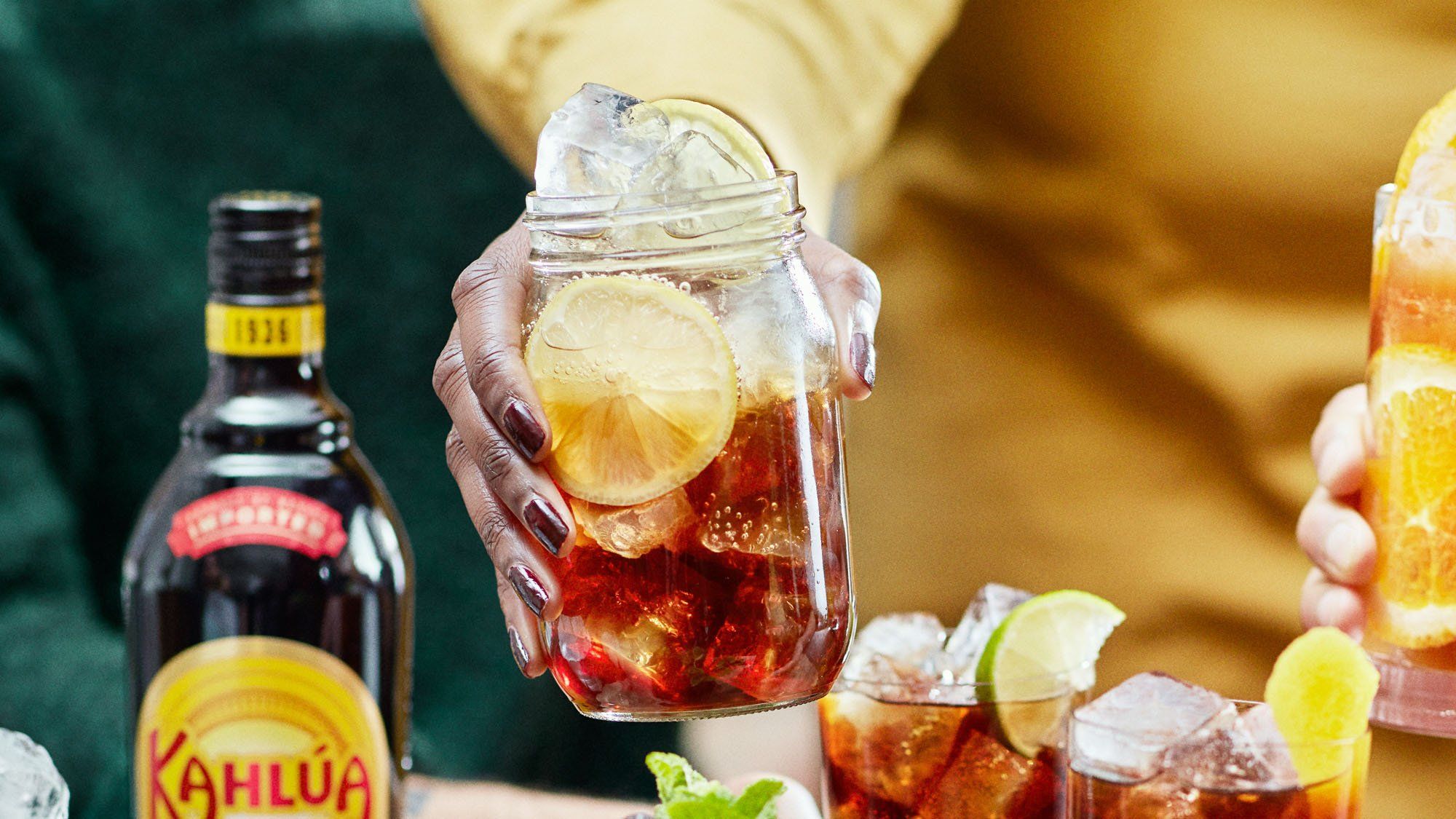 Kahlua cold Brew Soda drink