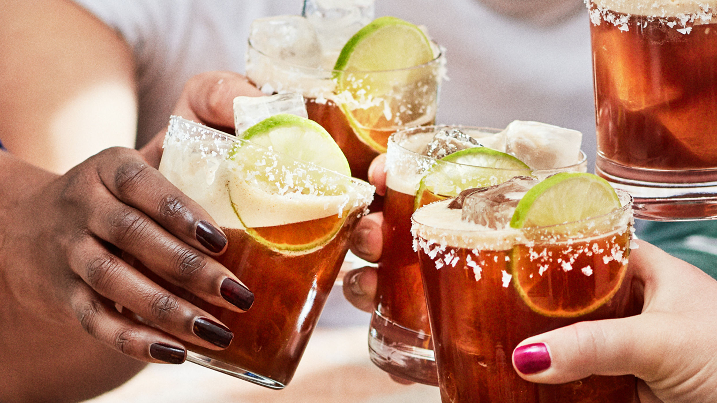 Kahlua Margarita cocktails