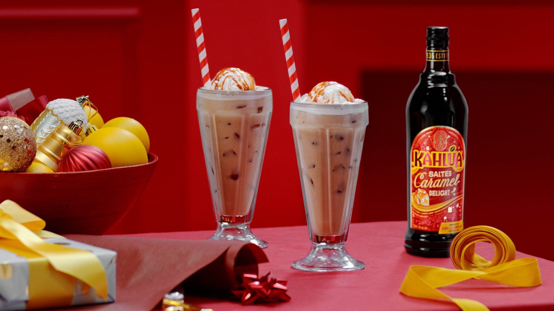 Kahlua salted caramel frappe