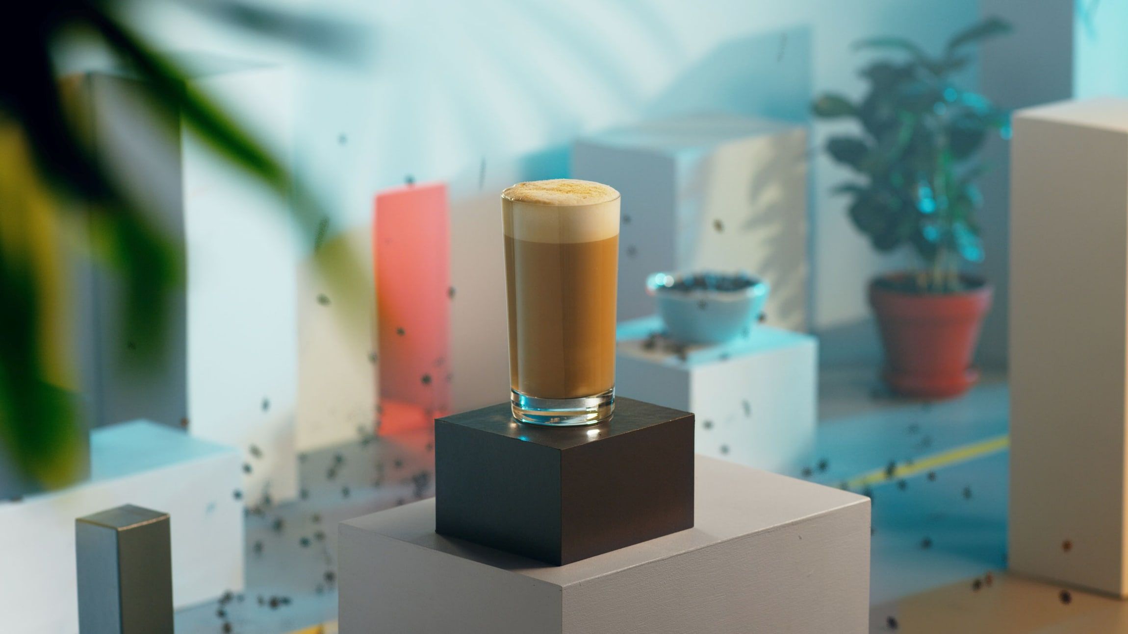 Kahlua latte drink