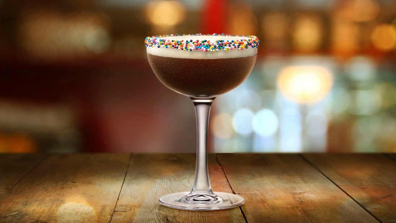 Kahlua sugar cookie espresso martini cocktail