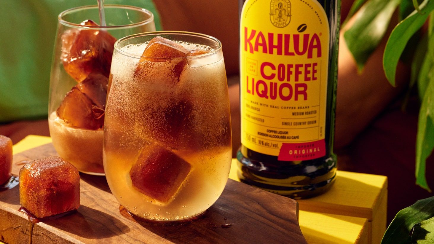 Kahlua iced coffee ice cubes