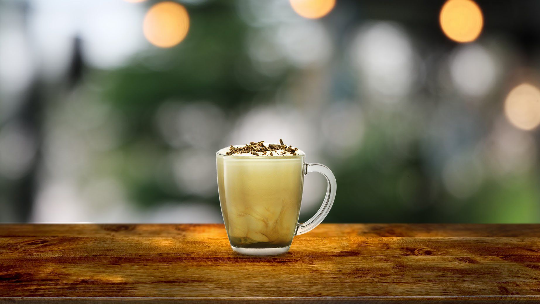 Kahlua peppermint cocoa drink