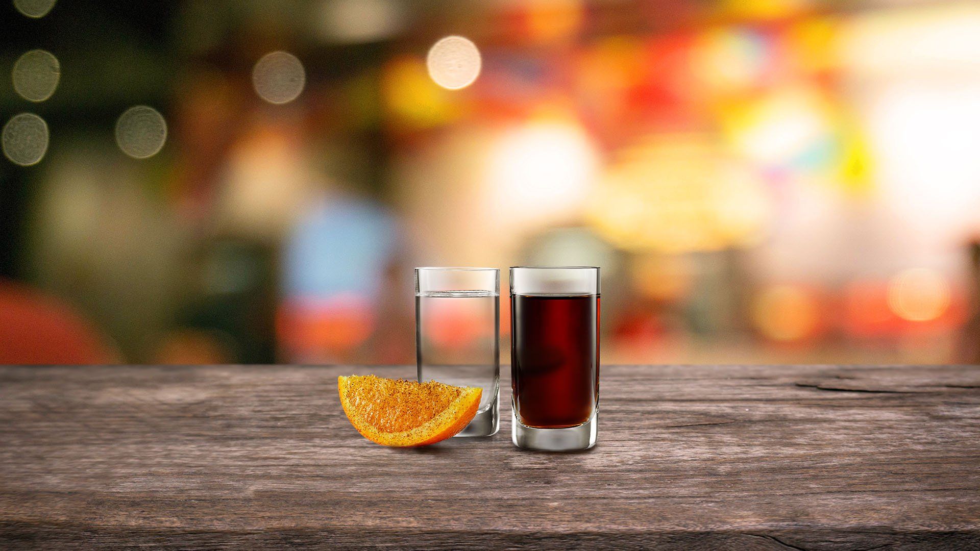 Kahlua skull chaser shots