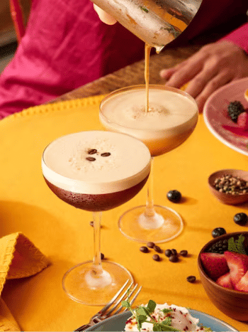 Kahlua espresso martinis