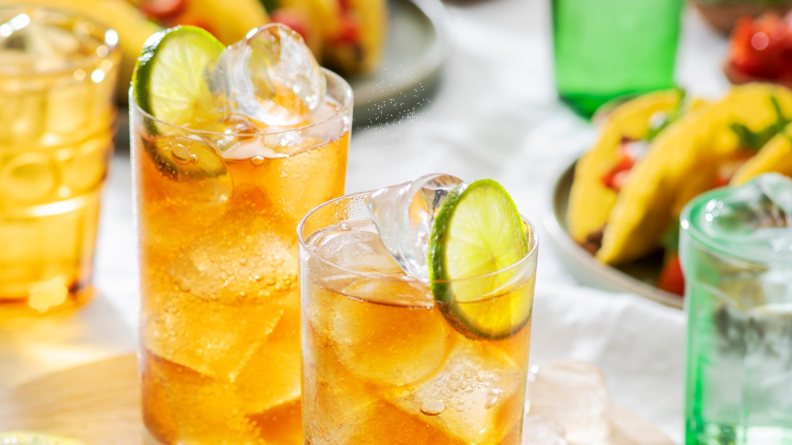 Kahlua Brewed and stormy mocktail