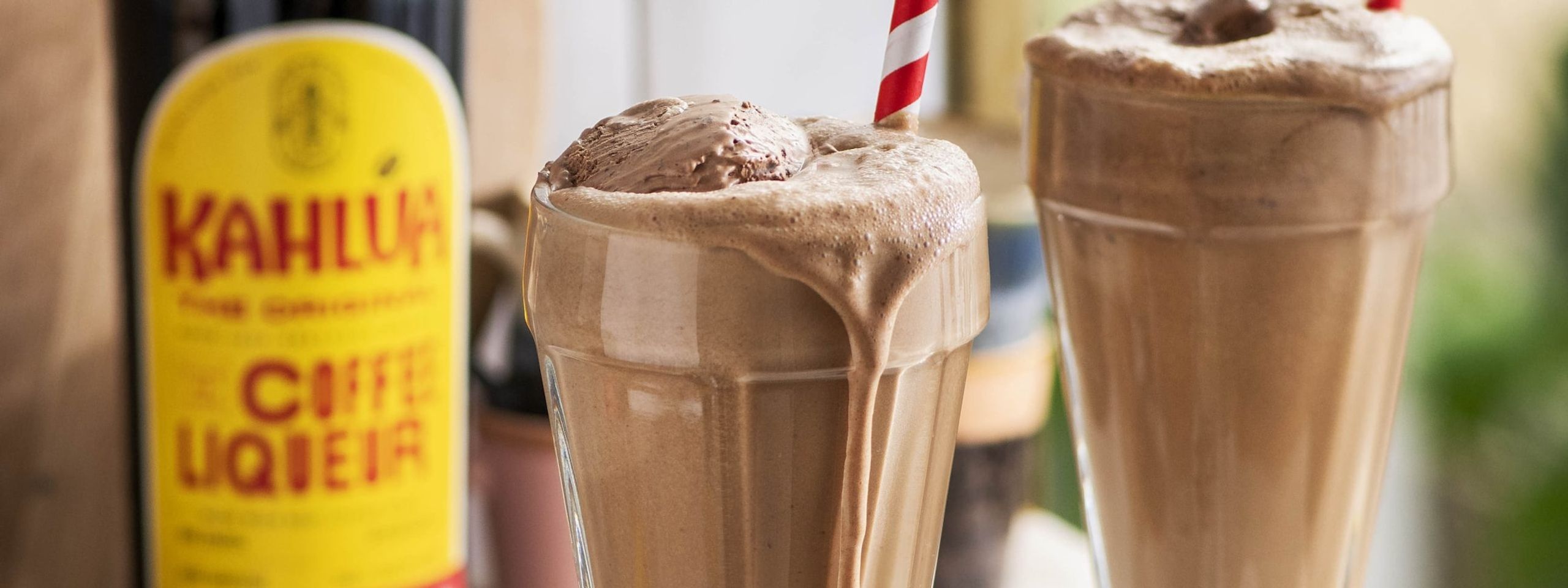 Kahlua milkshakes