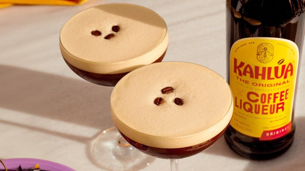 espresso martini on table