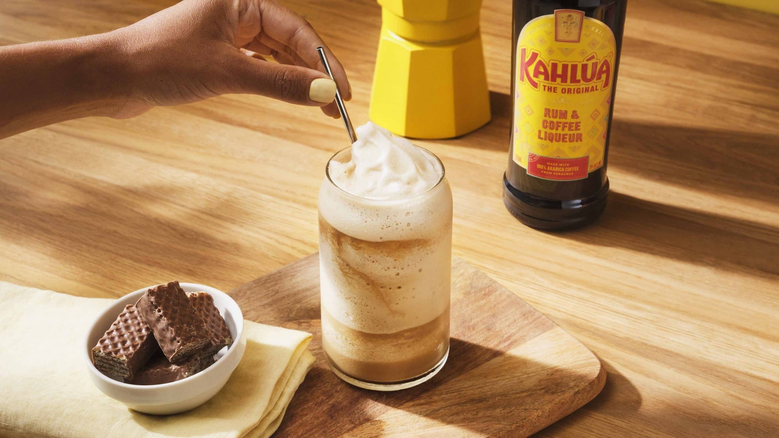 Kahlua frozen iced coffee