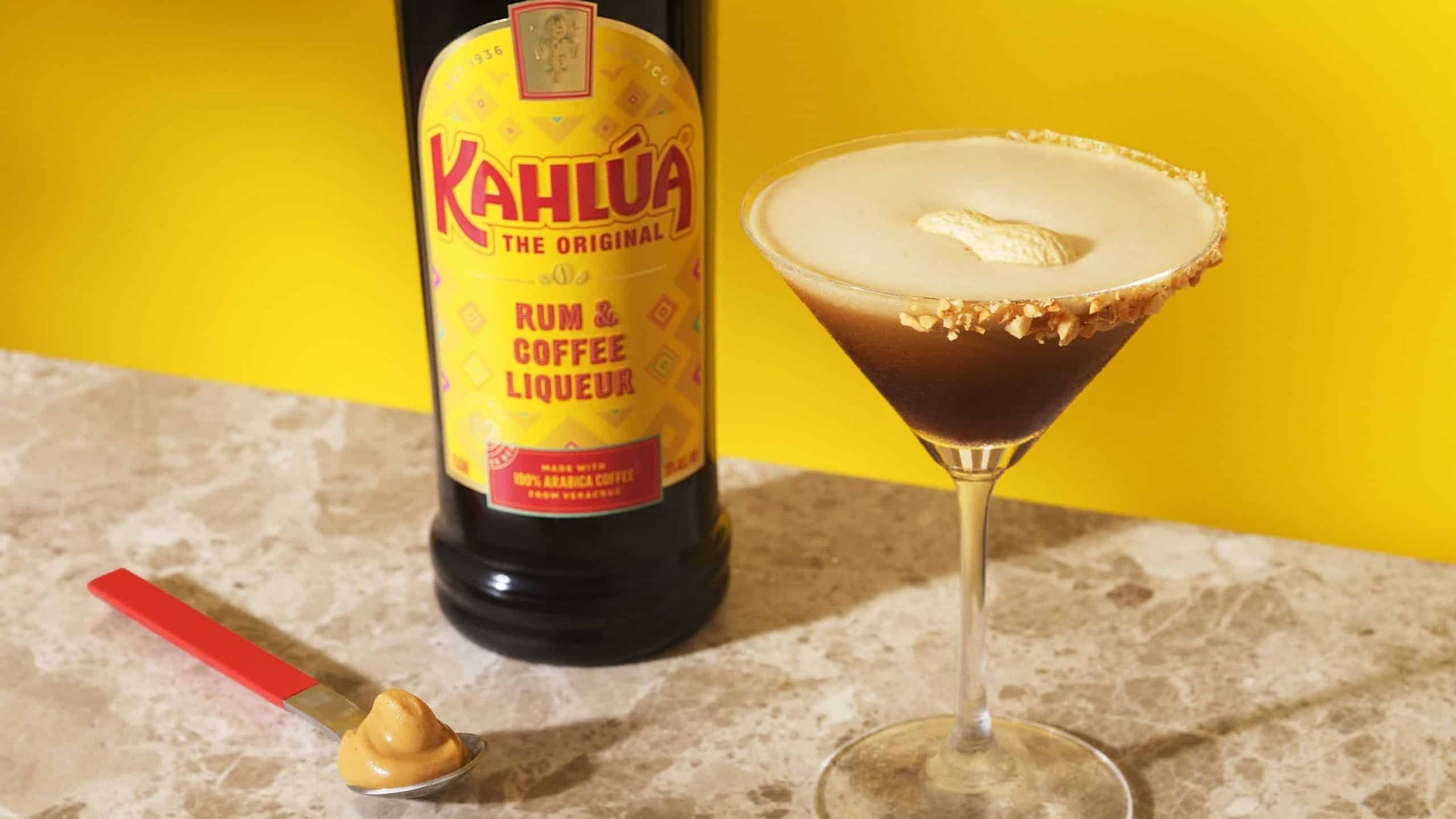 Peanut butter Espresso Martini cocktail