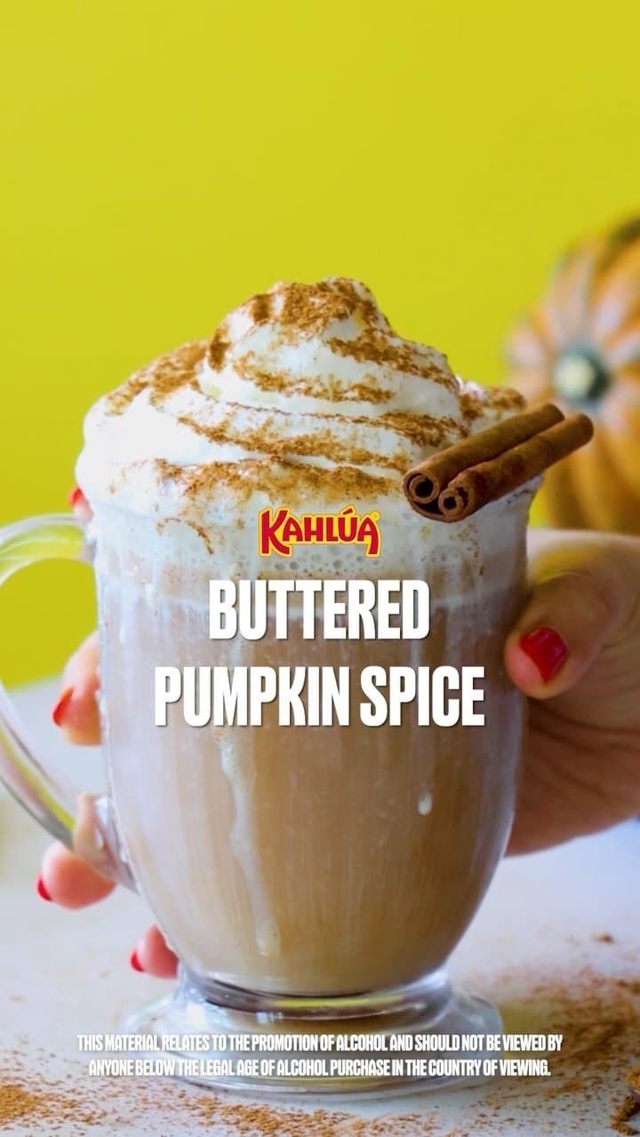 Buttered Pumpkin Spice drink