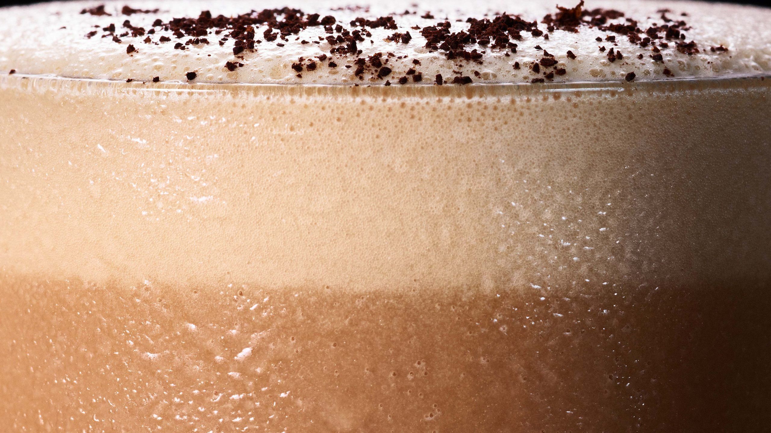 Kahlúa Latte Super Close Up