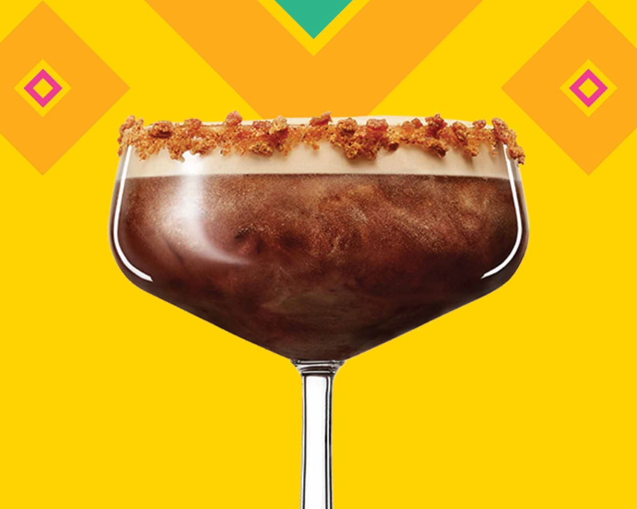 One gingerbread espresso martini
