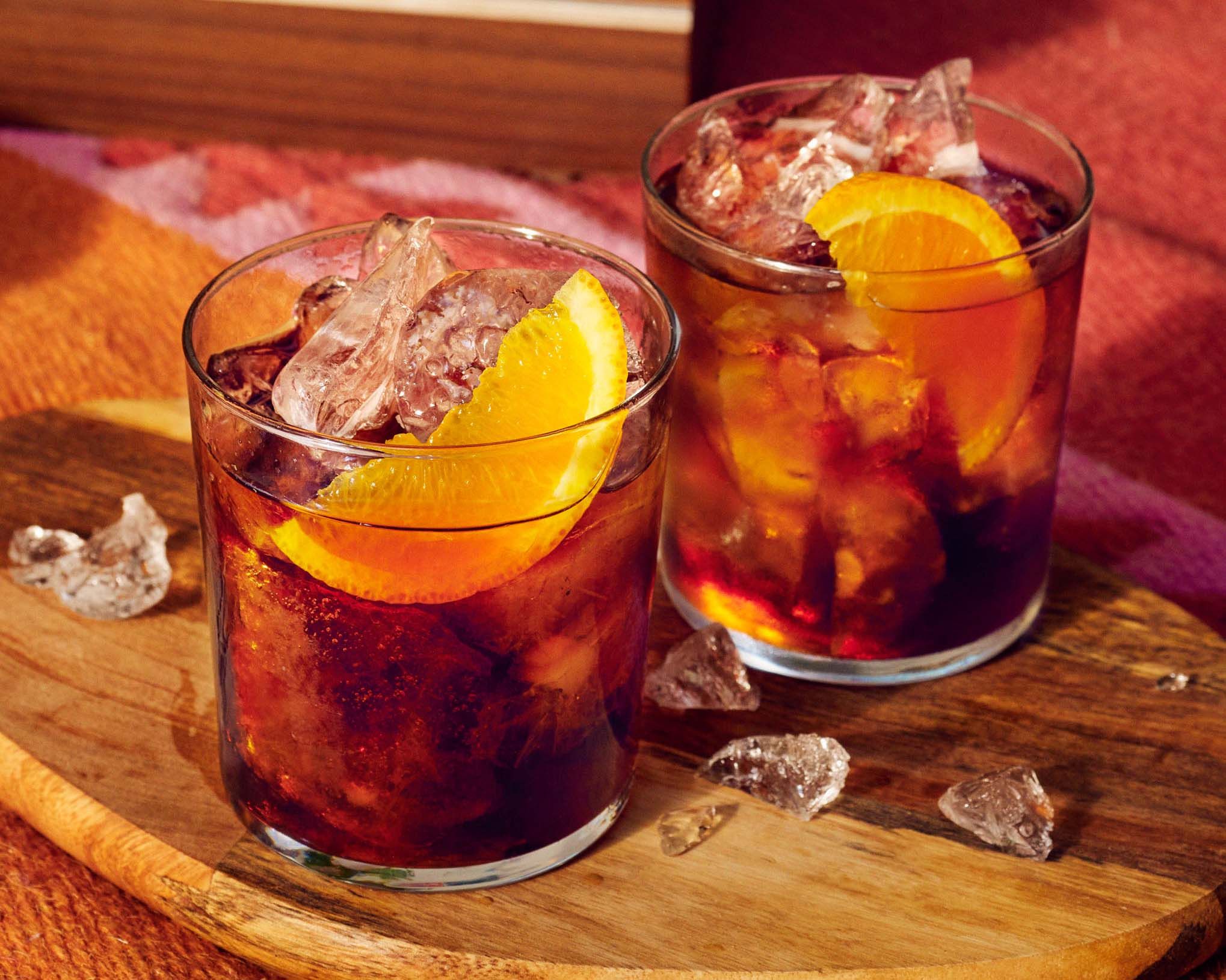 Cold brew negroni