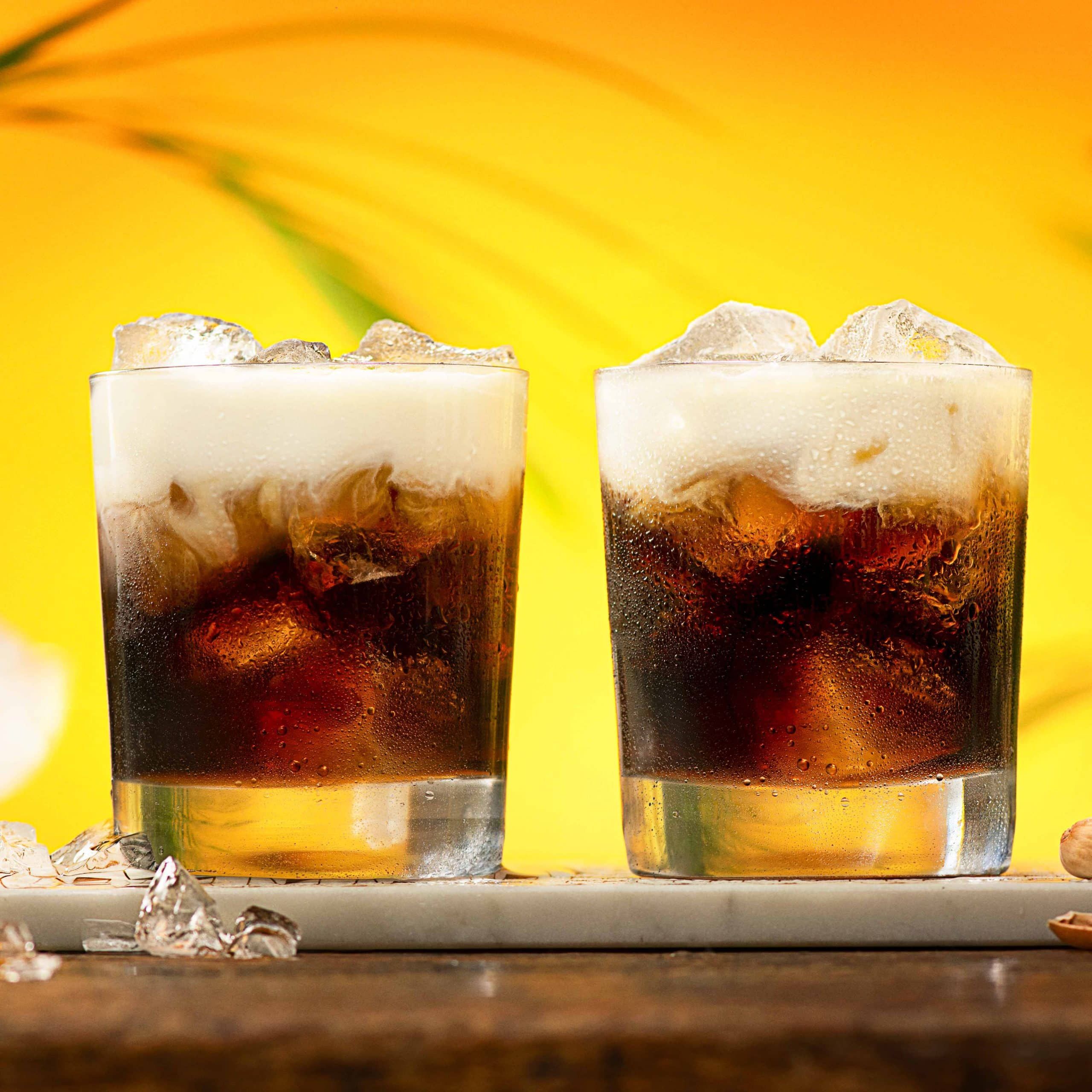 Kahlua and cream cocktails