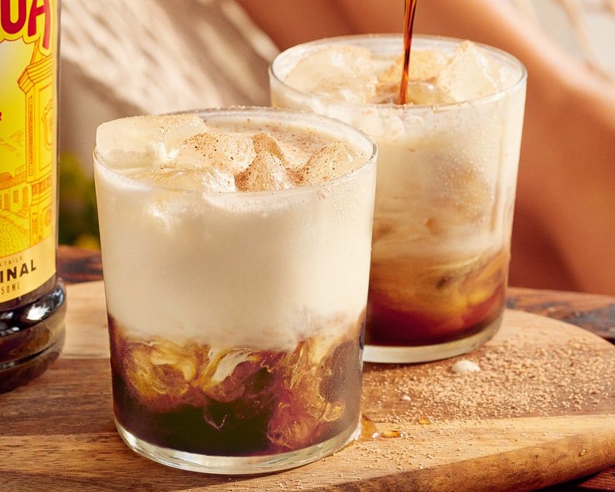 Pumpkin spice white russian