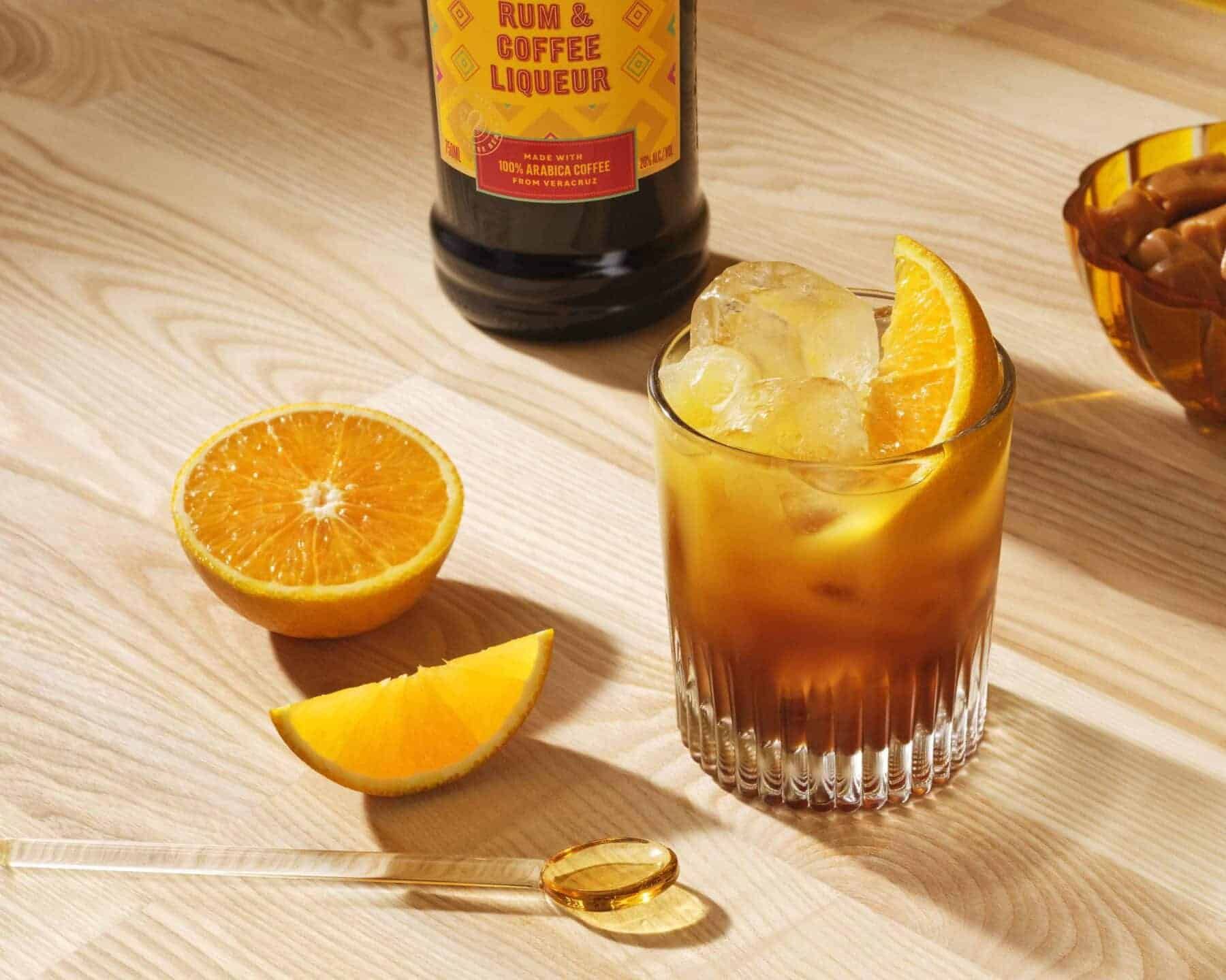 Kahlua and orange juice